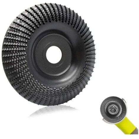 Accessoire pour une meuleuse,Disque Bois Meuleuse 125 mm,Disque de meulage du bois en carbure de tungstène, Disque de Tronçonneuse, Disque Meuleuse Bois pour le Meulage Grossier des Matériaux, pour Me