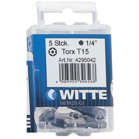 Accessoire pour visseuse witte 429504 acier allié durci