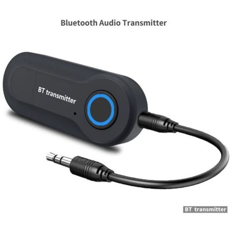 Accessoire réseau,Adaptateur émetteur sans fil Bluetooth 5.0,Jack 3.5mm,stéréo,pour haut-parleur,casque,PC,TV- Bluetooth v5.0