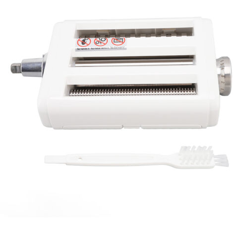 Accessoire Robot Pâtissier 3 en 1 pour Pâtes Fraîches en Acier Inoxydable - Laminoir à Pâtes