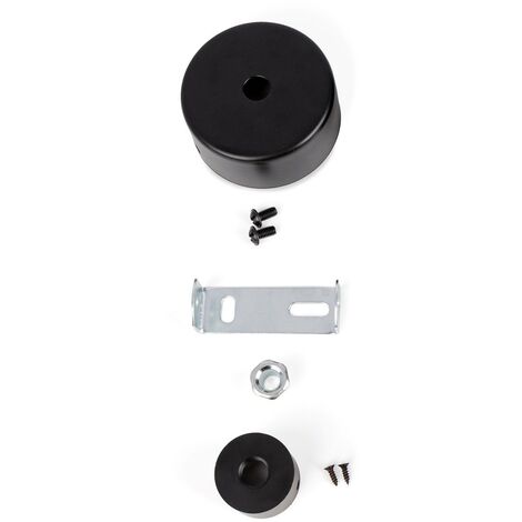 Accessoire rosace de finition pour néon 360º - Ø22mm - NSD22 - Noir