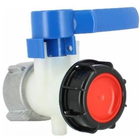 Accessoire - Sotralentz - Vanne de cuve - Écrou S75X6 - Sortie S60X6 - Compatible cuve 1000L