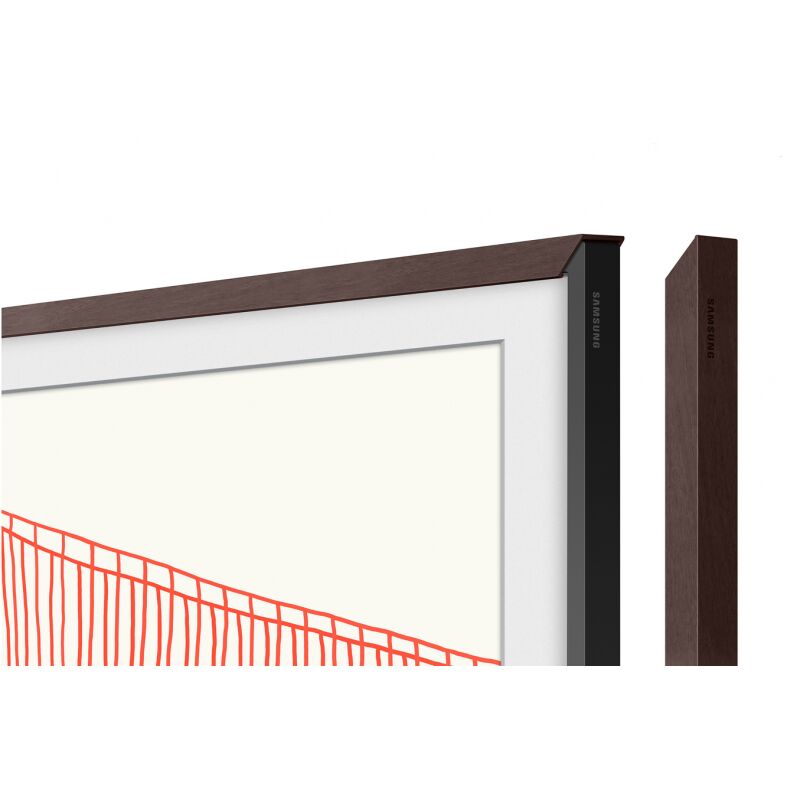 Support mural pour écran plat Samsung Cadre The Frame 43'' Noyer 2021/2022/2023