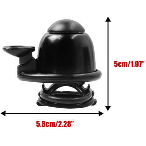 Accessoire universel en alliage d'aluminium en forme de cloche pour les trottinettes électriques Ninebot ES1, ES2 et ES3