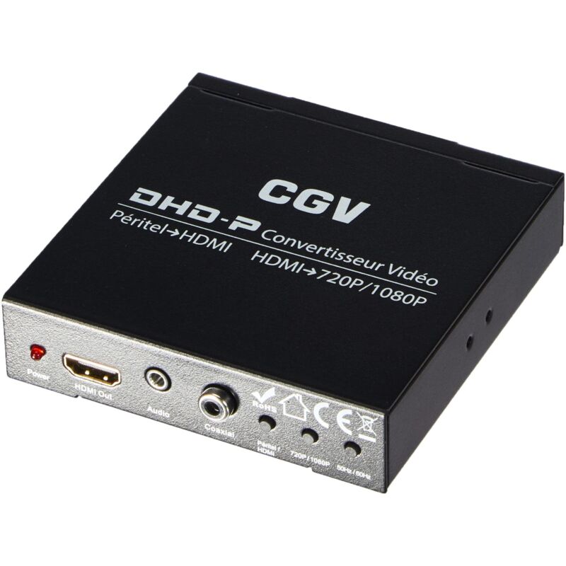 Convertisseur Vid&eacute;o Dhd P -50035 Noir Cgv - Le Convertisseur