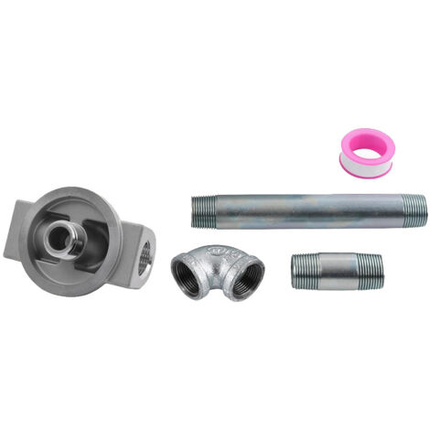 Accessoires 1200KTF7018 : Porte-filtre 1200KTF7018, coude standard 3/4 pouce, raccord 3/4 x 7 pouces