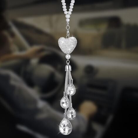 Décoration d'intérieur de voiture mignonne pour femmes, pendentif