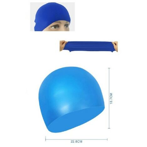 Dww-bonnet De Bain Protection Oreille 3d - Bonnet De Bain Femme