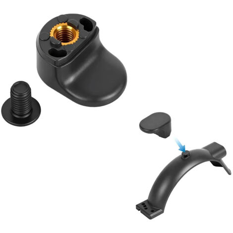 Accessoires compatibles avec les trottinettes électriques Xiaomi 5/5 Max/Elite : crochet de garde-boue arrière pliable