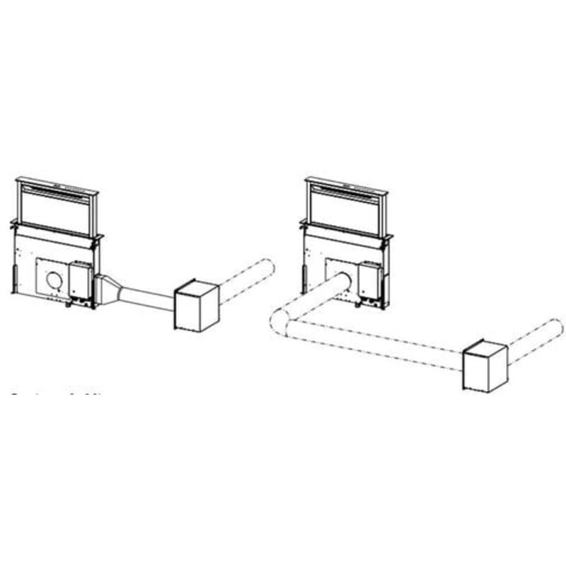 Airlux - Kit d'installation hotte ahakdm