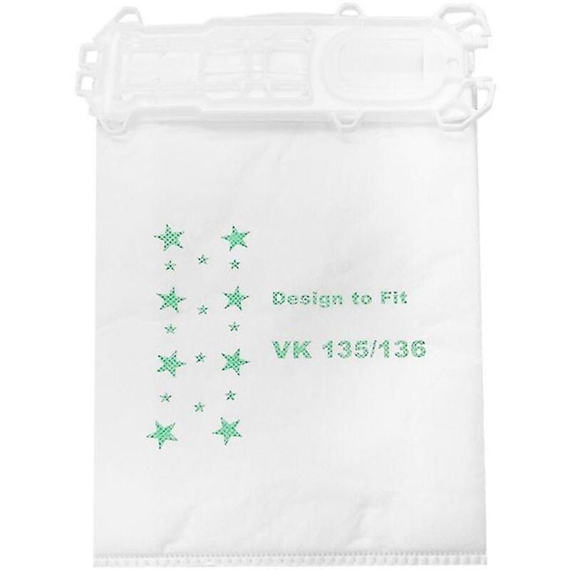 Accessoires d'aspirateur Accessoires de nettoyage Aspirateur adapté pour Vorwerk Vk135 Vk136 10 Poussière