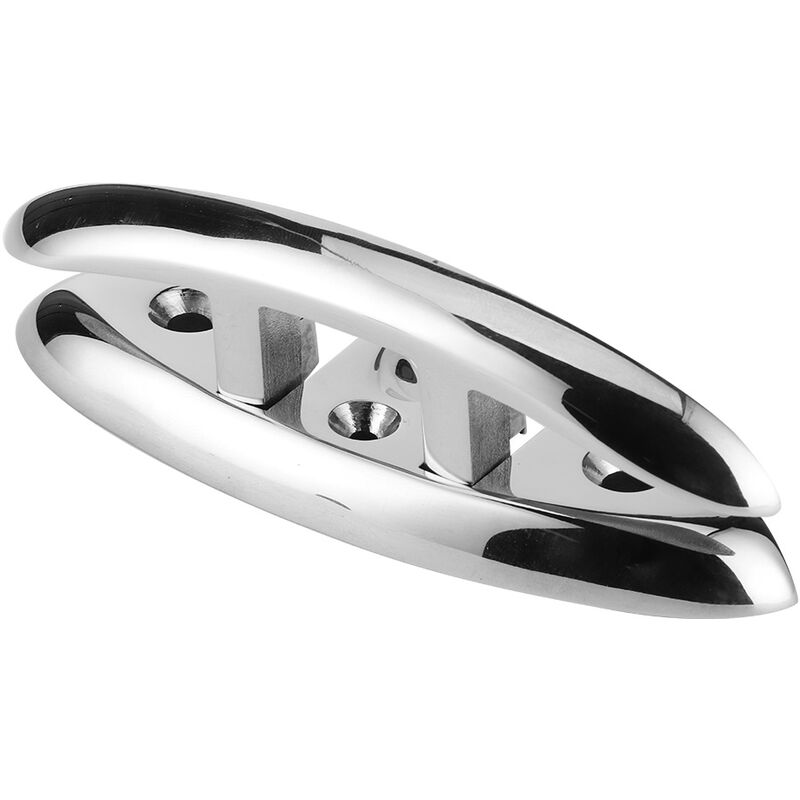 Jeffergarden - Accessoires de bateau marin de matériel de plate-forme de quai en acier inoxydable 316 de taquet rabattable de 5 pouces