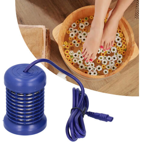 Accessoires de Bien-Being pour Spa et Jardin avec Billes d'Energie et Ionisateur à Pieds - Double Trou Bleu - Lavable-AUTRES
