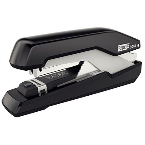 ACCESSOIRES DE BUREAU - RAPID SUPREME S60 AGRAFEUSE 60 FEUILLES NOIR - AGRAFE JUSQU'À 60 FEUILLES DE PAPIER (80 G/M²)