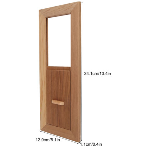 Accessoires de Cabine de Sauna Ventilateurs en Bois de Cèdre pour Salle de Sudation