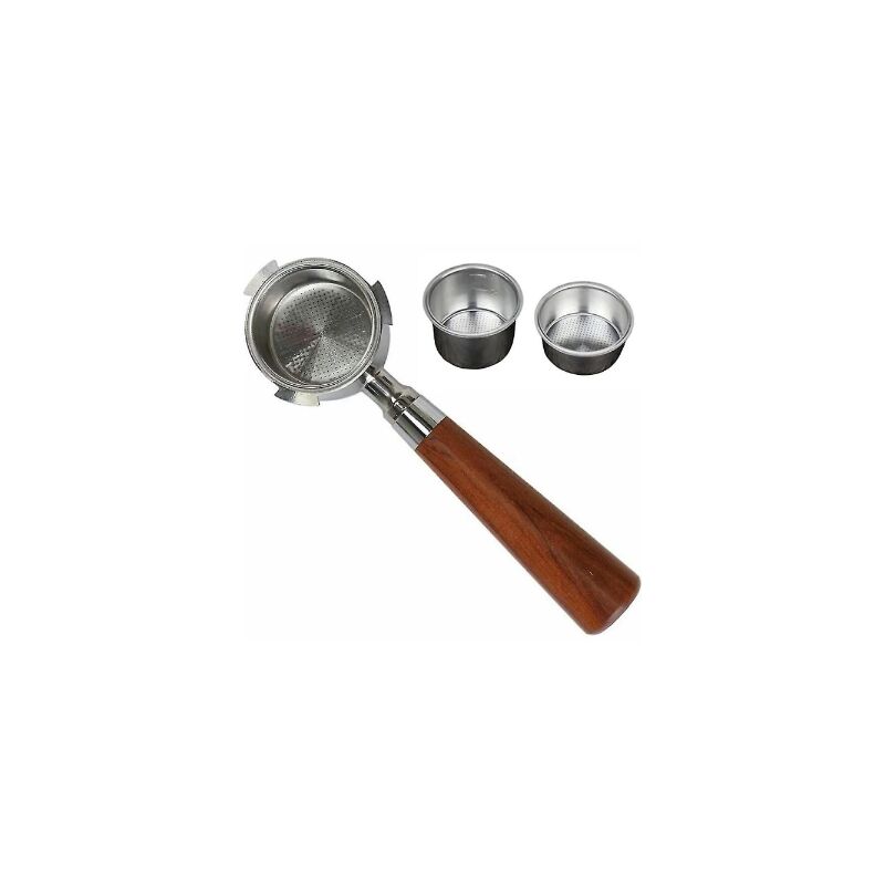 Accessoires de café italiens, poignée de machine à café sans fond modifiée, poignée en alliage Delonghi de 51 mm