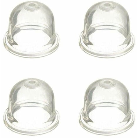 6 Pièces Ampoules Amorçage d'Essence Primer Bulb Poire Amorcage General  Snap-In Primer Ampoule Bulle d'huile de Carburateur pour Tondeuses à Gazon