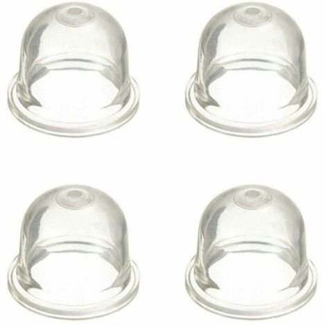 Accessoires de carburateur  - Pompe de tronçonneuse à balai d'amorce de carburateur - Bulle d'huile pour Homelite Echo Stihl Poulan Zama - 0057003 0057004 - Cinq pièces