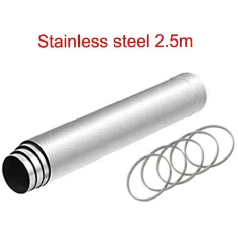 Accessoires de cheminée en titane pour tentes de chauffage : cheminée 2,5 m  3 m, panneau latéral transparent, chapeau de cheminée, accessoires de camping, réchauds de cuisine portables