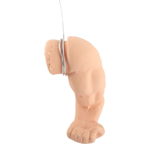 Accessoires de Déguisement pour Poulets - Bras Musclés Fist - ABS Haute Qualité - 12x14x6cm - 1 Paire - Jouet Décoratif pour Poules