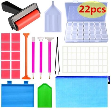 Accessoires de Diamond Painting - Diamond - 22 Pcs - Outils avancés - Mixte - Couleur variée