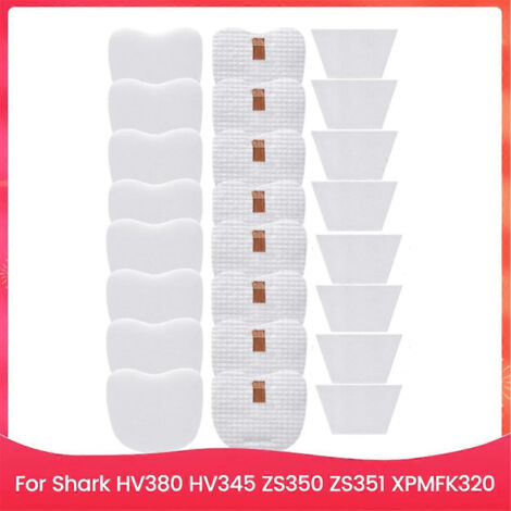 Accessoires de filtre en coton pour aspirateur Shark HV380 HV345 ZS350 ZS351 XPMFK320