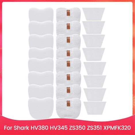 Accessoires de filtre en coton pour aspirateur Shark HV380 HV345 ZS350 ZS351 XPMFK320-AquaForge