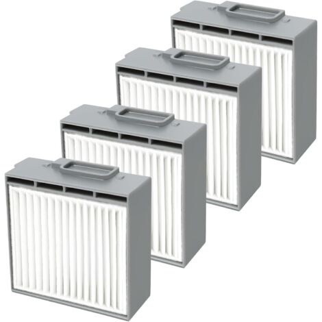 Accessoires de Filtre HEPA pour iRobot Roomba Max 705 vac/Plus 504 Vac aspirateur, réutilisation et Filtration Haute efficacité, pièce de Rechange pour Filtre HEPA -4 pièces