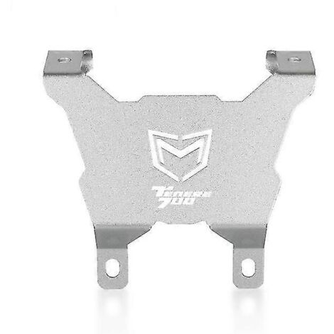 Accessoires de fixation de pare-brise pour moto Yamaha Tenere 700 (modèles 2019, 2020 et 2021, DM07, DM08 et DM11) - Logo Tenere 700 argenté