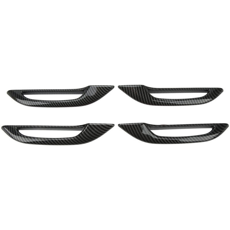 Accessoires de modification antigel de voiture housse de protection adhésive pour poignée de porte adaptée au modèle Tesla 3 2016-2023 modèle y