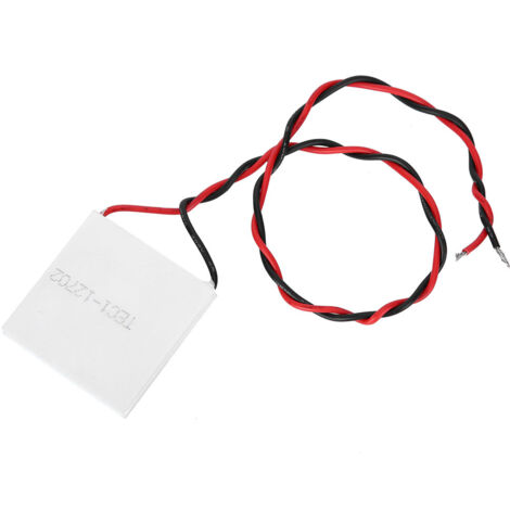 Accessoires de Module de plaque Peltier de refroidissement de refroidisseur thermoélectrique TEC1-12702 40x40mm