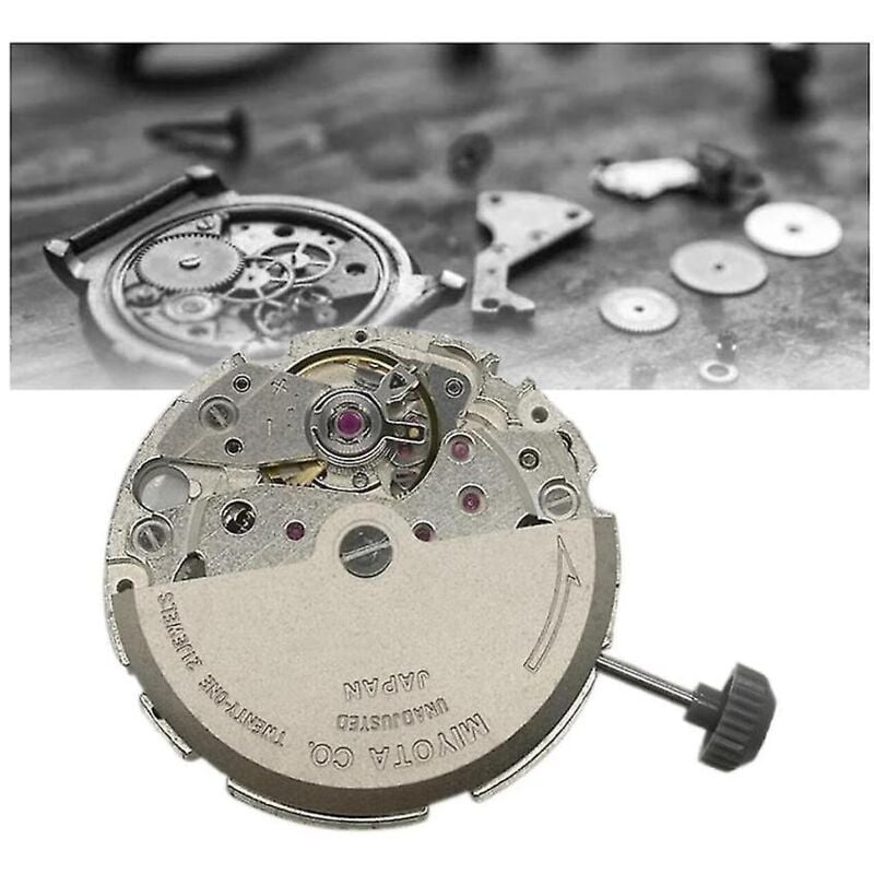 Fei Yu - Accessoires de montre à mouvement 8200 Mouvement mécanique automatique de haute précision à double calendrier à 3 heures