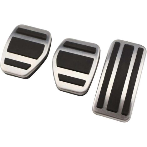 Accessoires de pédales de voiture compatibles avec C3, C4, 3, 4, 6, DS3, DS4, DS6, 207, 301, 307, 208, 2008, 308, 408 (pédale d'embrayage) (couleur : 3 pièces)