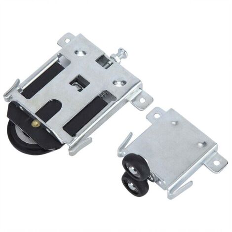 Accessoires de pièces de rechange de rouleau de porte coulissante de poulie de roue convexe de porte de placard