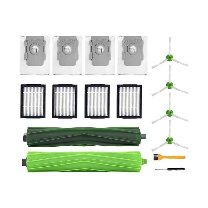 Accessoires de PièCes de Rechange pour Aspirateur IRobot Roomba I1+ I7 I7+ I3+ I4+ I6+ I8+ J7+ plus ij plus Series
