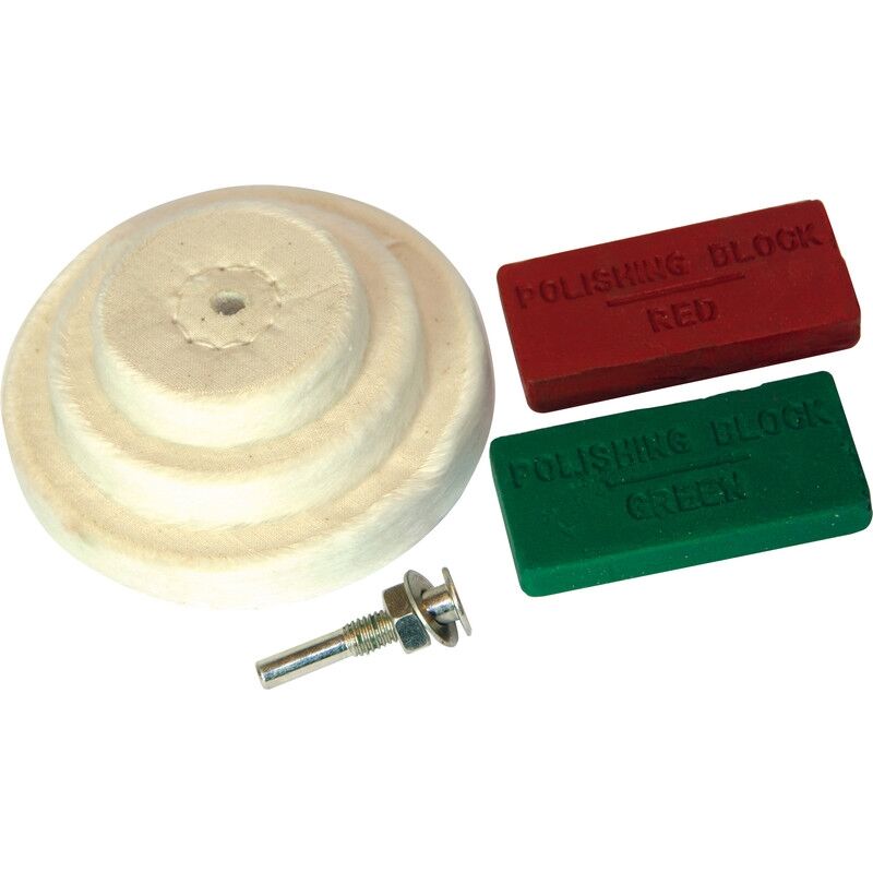 Kit pour polissage 6 pièces Silverline 153203
