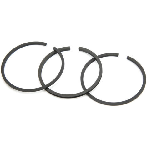 Accessoires de Pompe de Compresseur D'air D'entraînement Pneumatique de Segment de Piston 3 Pièces pour le Cylindre de 55mm