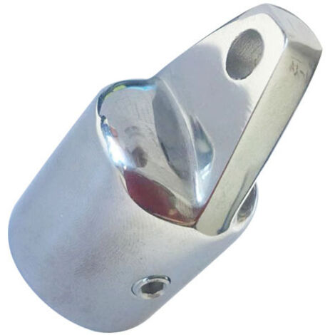 Accessoires de quincaillerie marine et nautique en acier inoxydable moulé 316, capuchon coulissant triangulaire à vis unique de 1 pouce