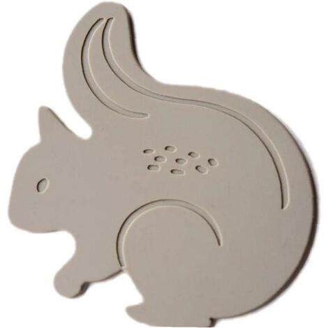 Accessoires De Rangement De Cuisine 1 Pièce Dessin Animé Forme Animale Dessous De Verre En Silicone Tasses À Café Bols À Thé Tapis Antidérapants Sets De Table Coussinets Isolants Boissons Chaudes 11.6