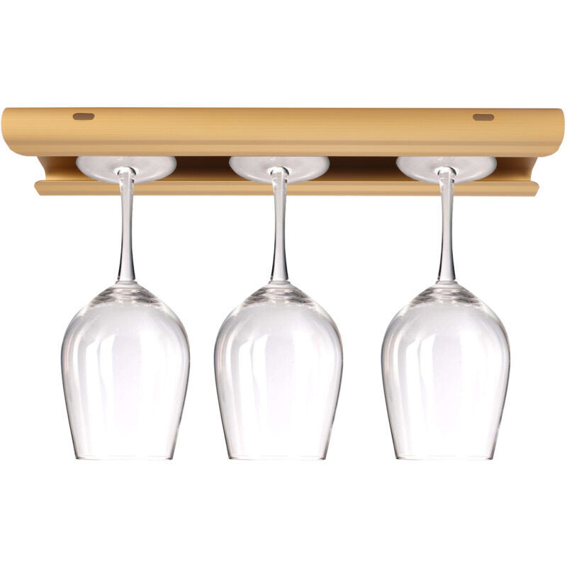Debuns - Accessoires de rangement de cuisine, support en verre à vin à l'envers, porte-ustensiles, armoire de cuisine à domicile, décoration de Bar,