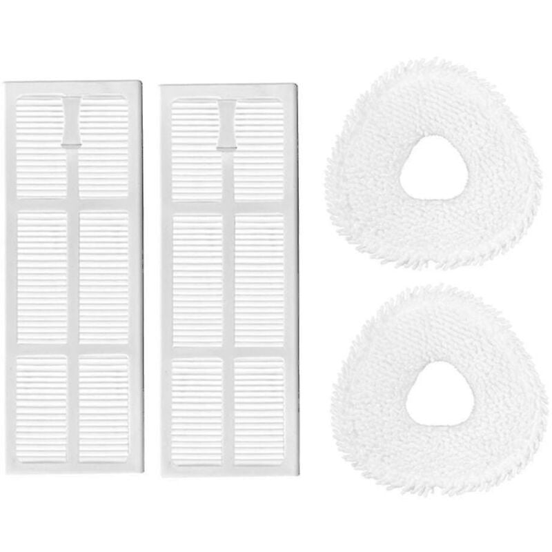 Fei Yu - Accessoires de rechange pour balayeuse adaptés aux accessoires d'aspirateur robot Narwal J3 Chiffon de nettoyage f