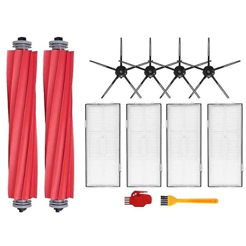 Accessoires de remplacement du filtre de la brosse latérale principale pour Roborock S7 S70