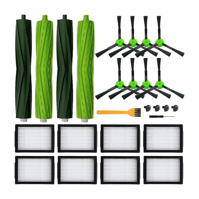 Accessoires de Remplacement pour IRobot Roomba I3 I3+ I7 I7+ I4 I6 I6+I8 I8+/Plus E5 E6 E7 J7 i,e & j Series Aspirateur