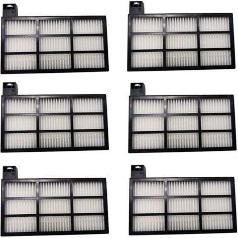 Accessoires de Remplacement pour Robot aspirateur Cecotec Conga 4090 Lot de 6 filtres à poussière