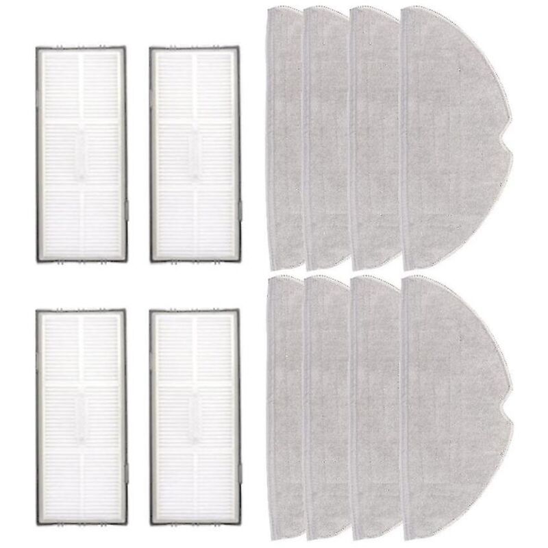 Accessoires de remplacement pour robot balayeur G10 G10s Pro Filtre à tamis Chiffon de nettoyage