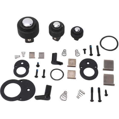 Accessoires de Réparation à Cliquet, Conception à 72 Dents, Matériau en Acier CR V, Accessoires Complets pour la Réparation des Clés à Cliquet à Douille.
