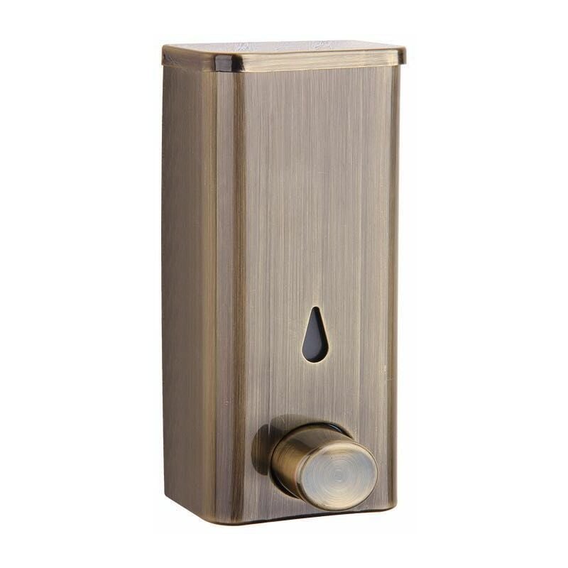 Tonchean Accessoires de Salle de Bain 304 Savon en Acier Inoxydable Distributeur Mural Poinçon Se Laver Les Mains Bouteille Hôtel Salle de Bains