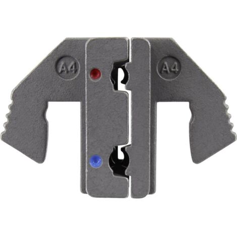 Accessoires de sertissage TOOLCRAFT PLE-0A4 pour cosses plates isolées Ouverture de serrage: 0.5 à 2