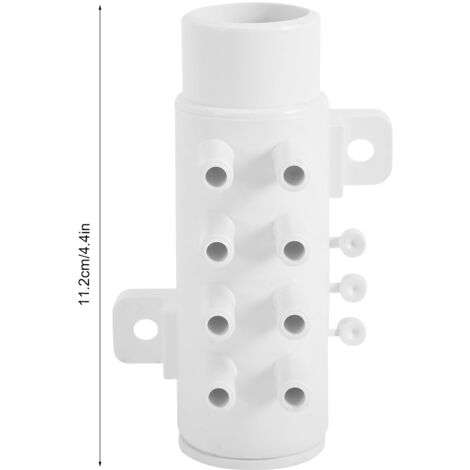 Accessoires de Spa Baignoire Répartiteur d'Air 8 Voies pour Piscine