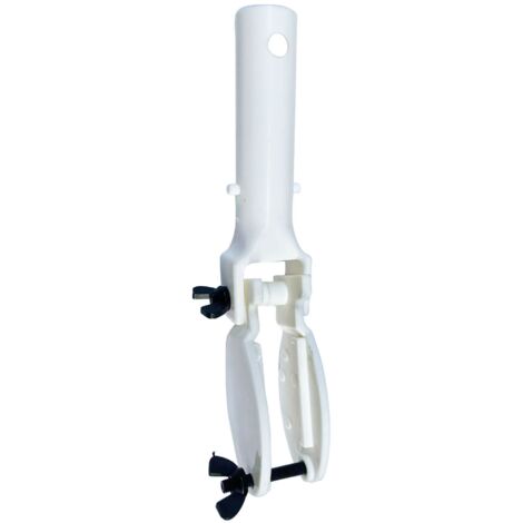 Accessoires de tige de fixation de tablette de chlore d'algues de piscine, fixation de tige de chlore Gon